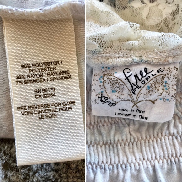 Free People lace back mini dress - Picture 6 of 8